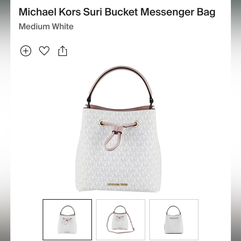 ISO! Michael Kors Suri Medium Bucket Bag